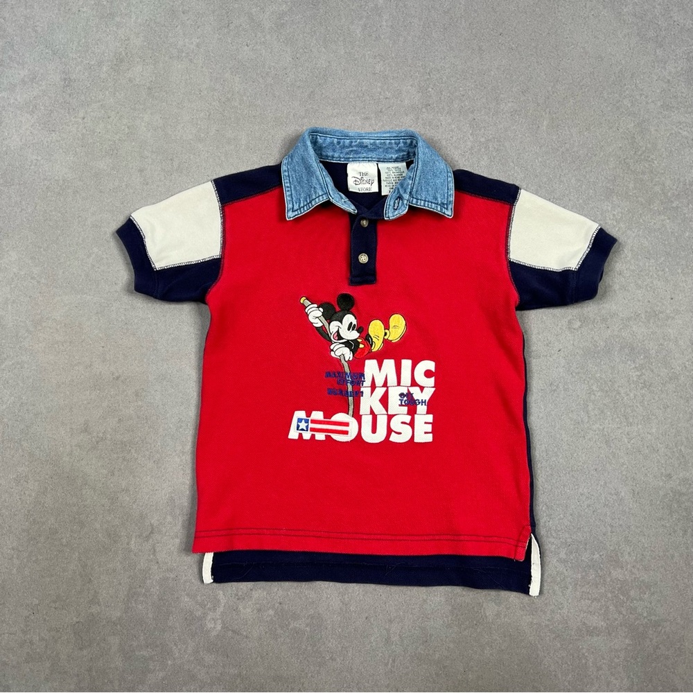 Disney Kids Red Polo Shirt